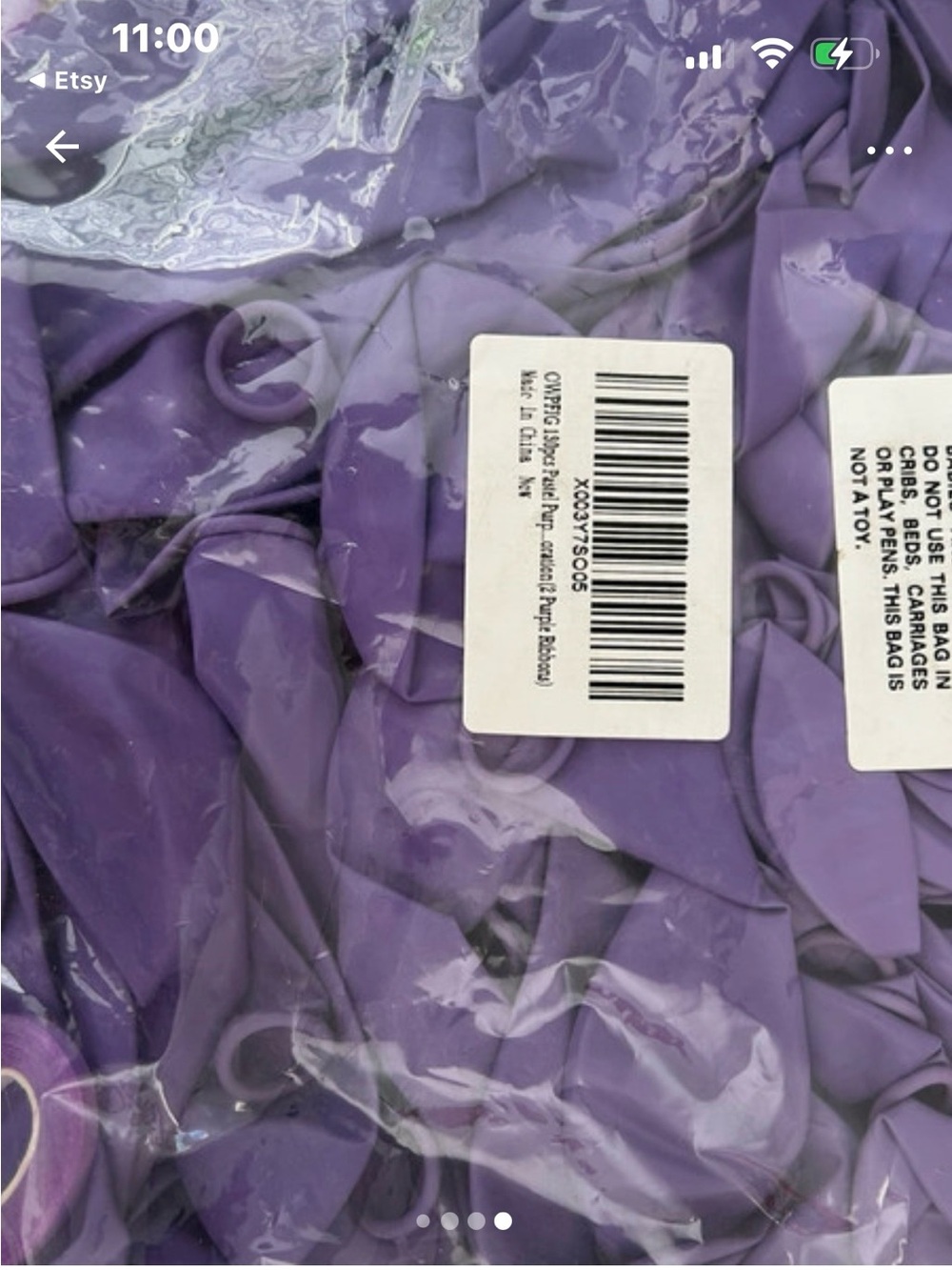 Purple Latex Balloon Bundles - Party Balloons
130 ballon’s with ribbon